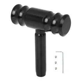 Uxcell 752374548014 Universal Car T-handle Shift Lever Knob Shifter Replacement Black