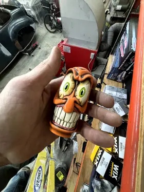Van2707 Vanchase Mr. Krinkle Inch -orange - Van Chase Custom Shift Knob
