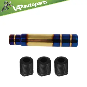 Va166371p01 Vap-autoparts Universal Car Manual Aluminum Blue Gear Shift Knob Adjuatable Lever Head 13cm