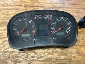 Vdo 19112210148 01 Vw Jetta Mk4 2.8 Vr6 Gauge Cluster 175k 5 Speed Used With Tach
