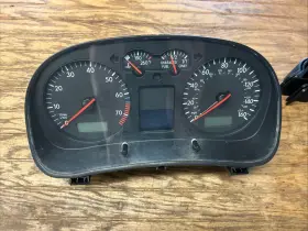 19112210148 Vdo 01 Vw Jetta Mk4 2.8 Vr6 Gauge Cluster 175k 5 Speed Used With Tach