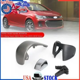 42539736 Vipjq Shifter Knob Handle Fit Chevy Sonic 2012-2016 Trax 2013-2016 Silver Yu