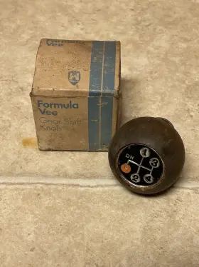 145118 Volkswagen Vintage Original Vw Gear Shift Knob Part # Zvw Formula Vee