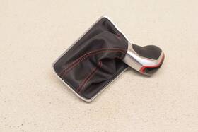Volkswagen 17b713203jzhv Mk7 Vw Jetta Gli Dsg Shift Knob With Boot Shifter Genuine Oem 2022-2024