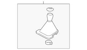 Volkswagen 561-711-113-b-umf Genuine Shift Knob