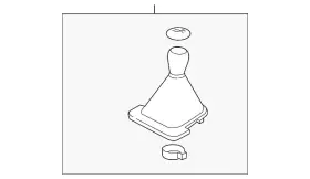 561-711-113-b-umf Volkswagen Genuine Shift Knob