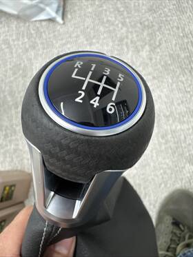 Volkswagen 5g1711113ecxv 2015-2019 Mk7 Mk7.5 Golf R Shift Knob 6 Speed