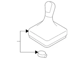 5k0-711-113-e-uzd Volkswagen Genuine Shift Knob