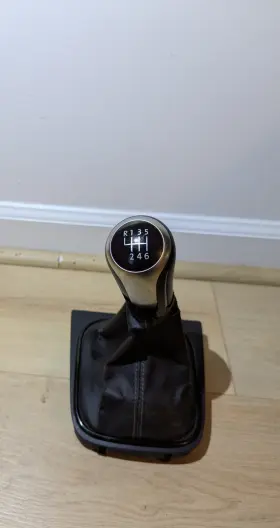 5k0711113kymd Volkswagen 1mk6 Vw Golf R Shift Knob Leather Black Oem 5k0 711 113 K Ymd L5- 2012-2013 5k0711113kymd Volkswagen 1mk6 Vw Golf R Shift Knob Leather Black Oem 5k0 711 113 K Ymd L5- 2012-2013