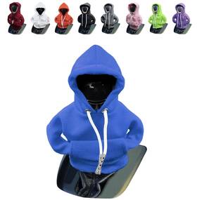 Vvag Hl587 Blue Gear Shift Hoodie Cover Universal Car Shifter Knob Protector