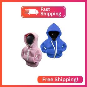 Vvag Vvag-qc-sbt-hl587-pink Universal Car Gear Shift Cover 4.7 Inch Shifter Stick Protector Funny Hoo