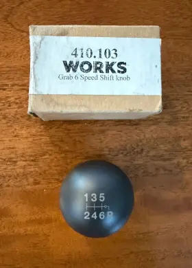 410.100 Works Grab Shift Knob - M10 X 1.25mm