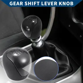 Ix35 X Autohaux 634149253449 6 Speed Gear Shift Knob For Hyundai 2009-2015 Plastic Stick Shifter