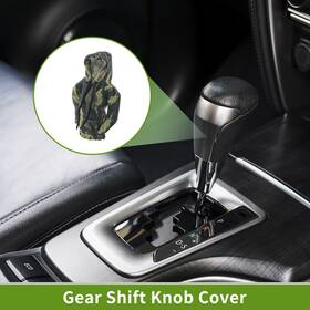 X Autohaux 688391955583 1 Pcs Universal Car Suv Truck Gear Shift Knob Cover Green Polyester