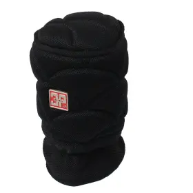X Autohaux 702105967775 Black Nylon Drawstring Closure Automotive Auto Gear Shift Knob Cover Protector