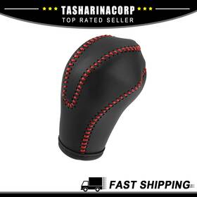 X Autohaux 723115312515 Piece Of 1 Car Faux Leather Gear Shift Knob Cover Black Fit For Infiniti Q40