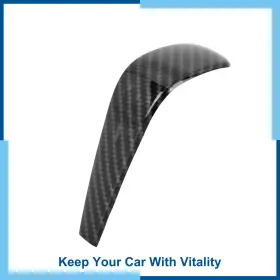 X Autohaux 752374414913 Carbon Fiber Style Gear Shift Knob Sticker For Bmw 3 Series E91 E93 2006-2012