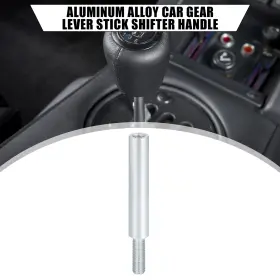 X Autohaux 767153060205 3 Inch Shift Knob Aluminum Alloy Gear Shifter Lever M10x1.25 For Nissan Mazda
