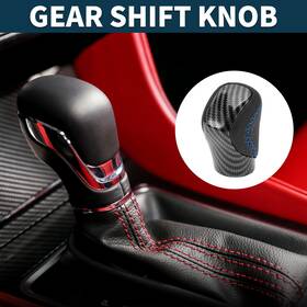 X Autohaux 781954786027 Automatic Gear Shift Knob For Lexus Es350 2016-2018 Plastic Faux Leather Black