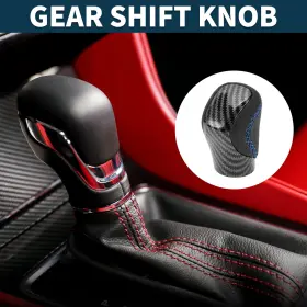 X Autohaux 781954786027 Automatic Gear Shift Knob For Lexus Es350 2016-2018 Plastic Faux Leather Black