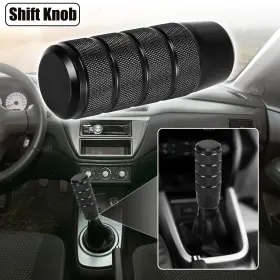 X Autohaux 782685066723 9.5cm Shift Knob Gear Manual Transmission Stick Set For Car Black