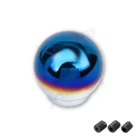 Th421-variations Xotic Tech #th421-variations Burnt Blue Gear Selector Knob Racing Style Shifter Head Car Interior Replacement