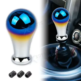 Th422 Xotic Tech #th422 Jdm Neo Chrome Universal Manual Teardrop Gear Stick Shift Knob Shifter Lever Th422 Xotic Tech #th422 Jdm Neo Chrome Universal Manual Teardrop Gear Stick Shift Knob Shifter Lever