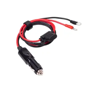 01037 Ycind Heavy Duty 12awg Male To Cigarette Plug Lighter Adapter 10ft