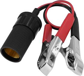 Yeworth Yh-033 11.8 Inch/0.3m 12v Battery Terminal Clip-on Car Cigarette Lighter Socket