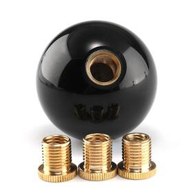 Yiuiy Sk-1006-bk-hf Round Ball Shift Knob Universal Gear 5 6 Speed For Manual Automatic