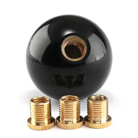 Sk-1006-bk-hf Yiuiy Round Ball Shift Knob Universal Gear 5 6 Speed For Manual Automatic