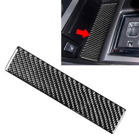 Yusen233 550728828931 Gear Shift Storage Box Groove Cover Trim For Chrysler 300 300c 05-07 Carbon Blk