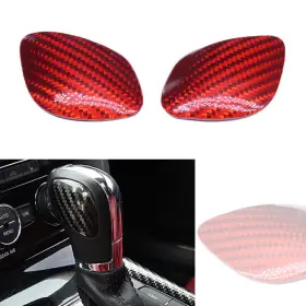 Zdl-kabusikikaisya1989usa 730000824411 Inner Shift Knob Badge Emblem Carbon Fiber For Volkswagen Vw Golf Mk7 Cc Pair Us
