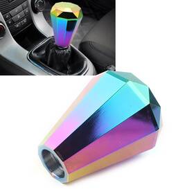 Zdl-kabusikikaisya1989usa 780000258341 Manual Knob Gear Shift Head Shifter Lever Stick Diamond Universal Aluminum Auto