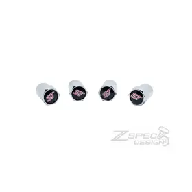 Zsd-000249 Zspec Design Chrome Valve Stem Tire Caps Inch St Style For Focus Fiesta Others