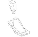 Genuine Gm Jet Black Automatic Transmission Shift Lever Knob 09013559 New. Price: $176.76.