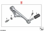 New Genuine Bmw Motorrad Adjustable Gear Shift Lever R1250GS 77252455704. Price: $176.90.