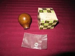 Nos Amco Volkswagen Vw Beetle Ghia 7MM Walnut Shift Knob 1962 1967 New. Price: $179.00.