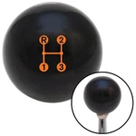 Orange 3 Speed Shift Pattern - Dots 11N Black Knob W/ M16X1.5 Insert Auto New. Price: $89.95.
