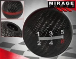 Carbon Fiber Speed Shift Knob Short Throw Selector Red For M10X1.5MM Thread New. Price: $17.77.