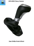 23365720 16 17 18 19 21 22 Chevy Camaro Gear Shifter Knob & Boot Oem Used. Price: $69.00.