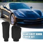 2 Pcs Car Handbrake Cover Gear Shift Knob Protector Black New. Price: $21.29.