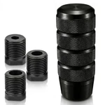 Shifter Knob, 3.78" Aluminum Weighted Car Gear Manual Knobs Fit Univers.... Price: $37.07.