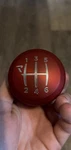 Red Raceseng Shift Knob M12X1.25MM Used. Price: $125.00.