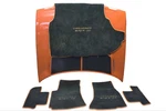 2008-2010 Dodge Challenger SRT8 Manual Orange Carpet Floor Mat Front Rear Set Used. Price: $228.00.