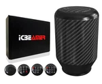 Jdm Black Aluminum W/ Carbon Fiber Manual Transmision Shift Knob 5 6 Speed B28 New. Price: $99.99.