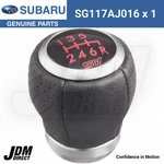 Subaru Impreza Wrx Sti Gr Gv Genuine Shift Knob 6MT SG117AJ016 New. Price: $127.48.