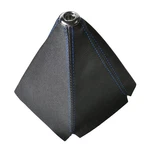 Labwork Knob Shifter Boot Cover With Blue Stitches Pvc Leather Universal New. Price: $9.08.