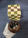 Amco Nos 4 Speed Cloisonne Solid Walnut Shift Knob New. Price: $49.95.