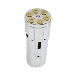 Yshap Gun Barrel Shift Knob Kit 13/18 Eaton Fuller Peterbilt Silver New. Price: $51.47.